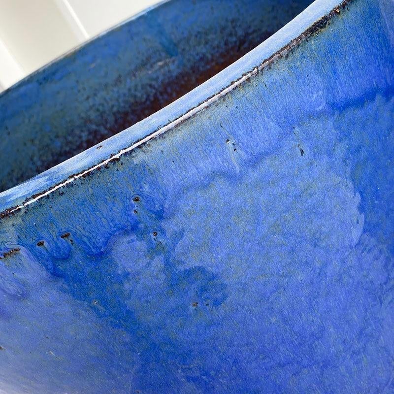 Gezocht Blauwe buiten potten, Ophalen of Verzenden, Steen, Balkon