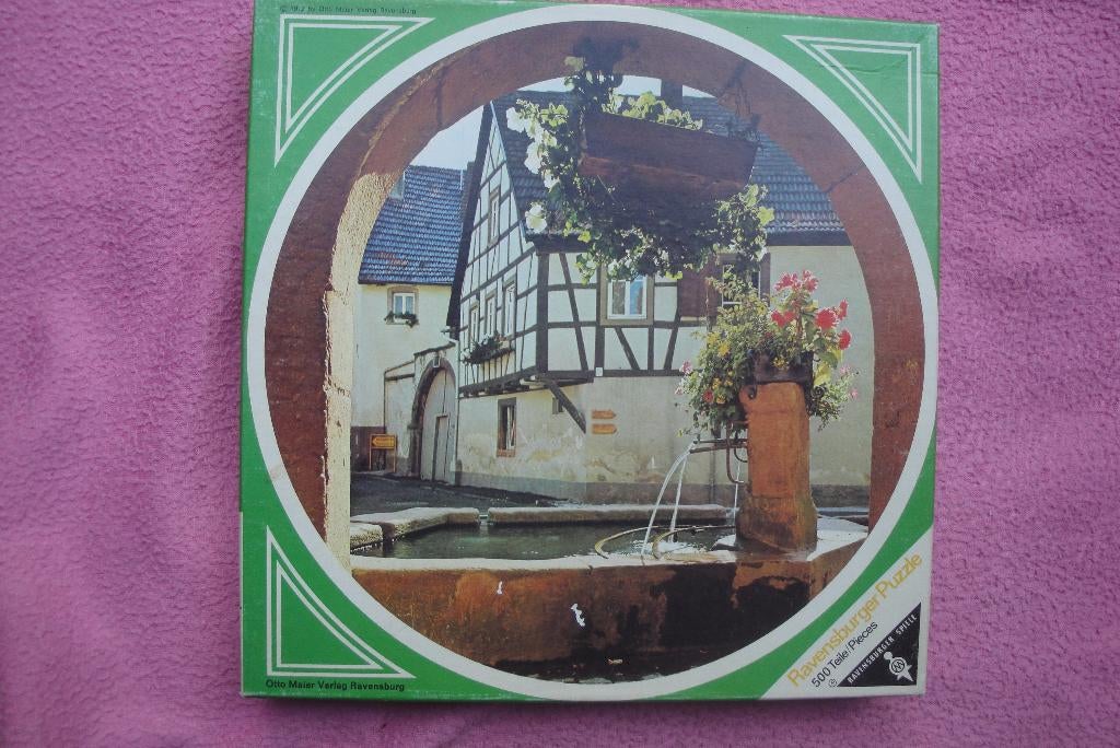 RAVENSBURGER OTTO MAIER RONDO PUZZLE 500st. 2.95euro, Ophalen of Verzenden, 500 t/m 1500 stukjes, Zo goed als nieuw, Legpuzzel