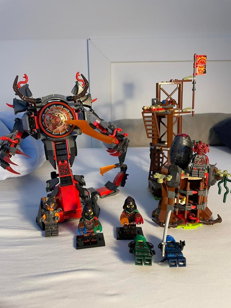 Iron doom LEGO Ninjago set 70626, Lego, Ophalen of Verzenden, Zo goed als nieuw, Inclusief minifiguren