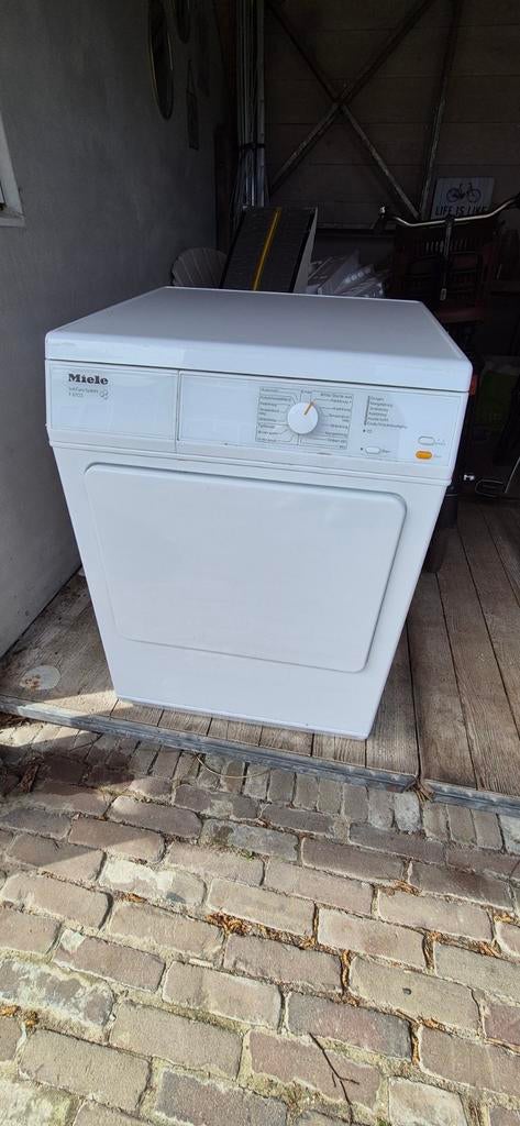 Miele SoftCare System T 8703 wasdroger, Ophalen, 6 tot 8 kg, Gebruikt, Luchtafvoer