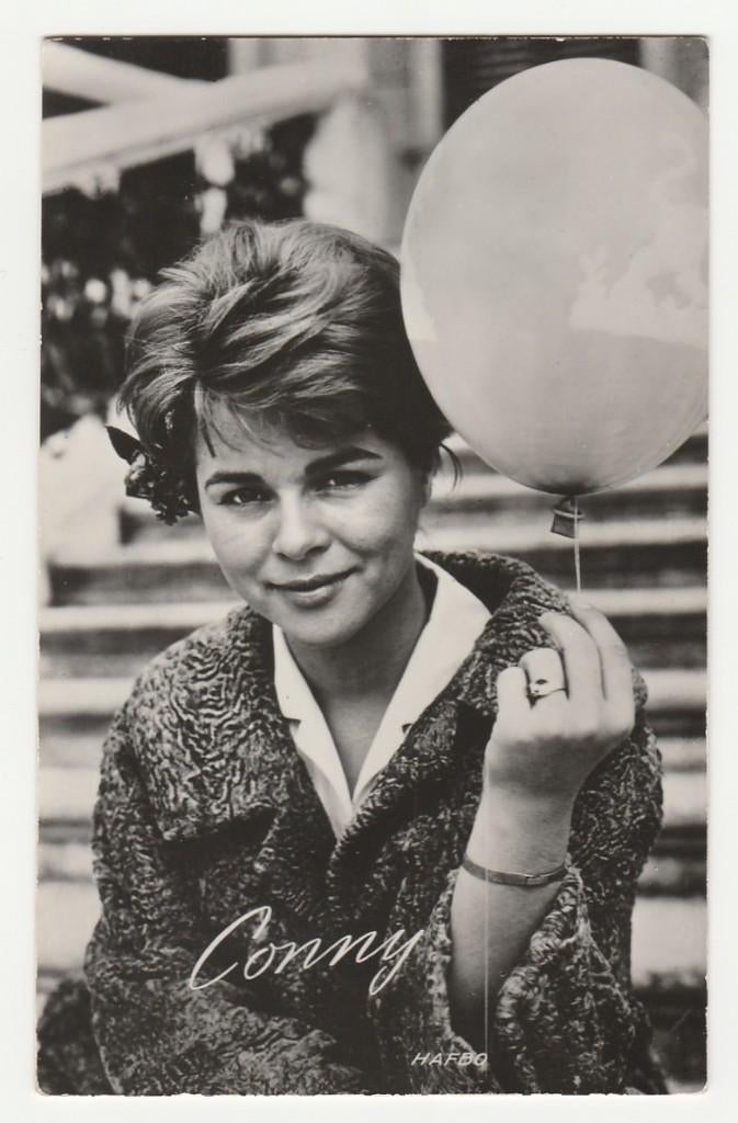 ansichtkaart Conny (Froboess) (Duitse actrice en zangeres), Verzenden, Zo goed als nieuw, Foto of Kaart
