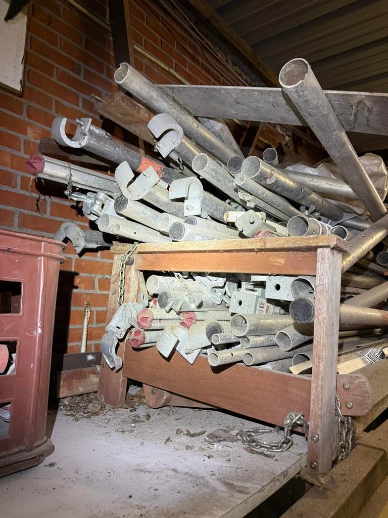 Partij aluminium onderdelen, Doe-het-zelf en Verbouw, Metalen, Ophalen, Zo goed als nieuw, Aluminium