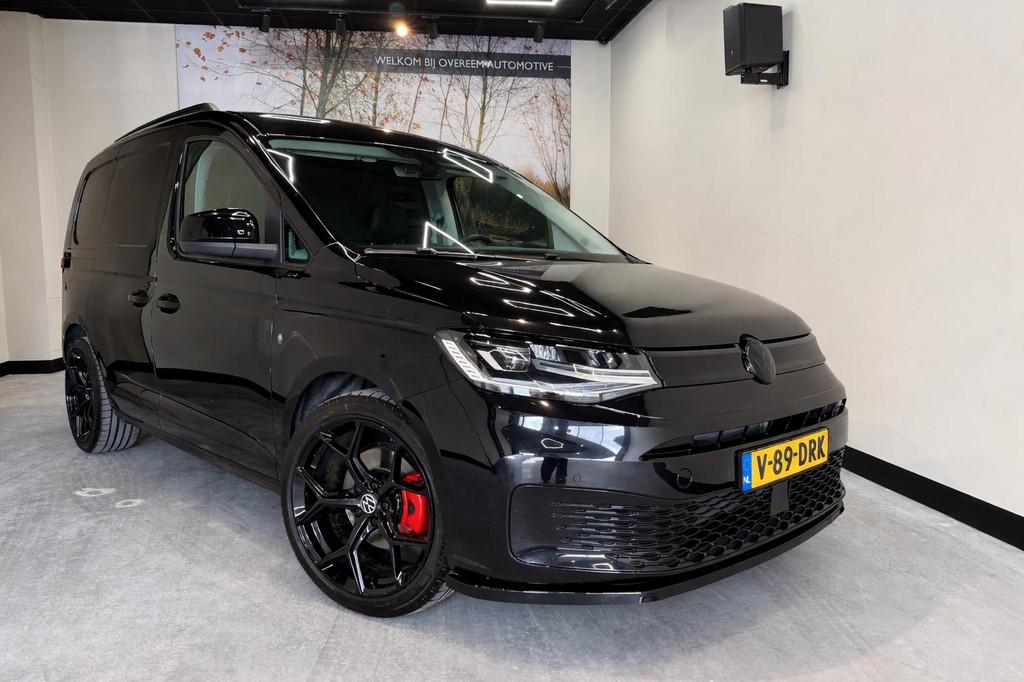 Volkswagen Caddy Cargo 2.0 TDI 122pk DSG Black Edition | 19", Auto's, Bestelauto's, Bedrijf, Te koop, ABS, Achteruitrijcamera
