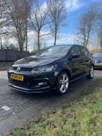 Volkswagen Polo 1.2 TSI Highline R-line Led Cruise Navi, Stof, 40 €/maand, Zwart, 4 cilinders