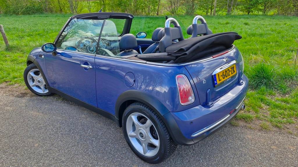 Mini Mini Cabrio 1.6 Cooper Cabrio 116PK | Rijklaarprijs | V, Auto's, Voorwielaandrijving, Gebruikt, Zwart, 4 cilinders