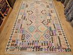 Handgeweven oosterse wollen kelim 300x199, 150 tot 200 cm, Vof Slats Antiek, Ophalen of Verzenden, Kelim