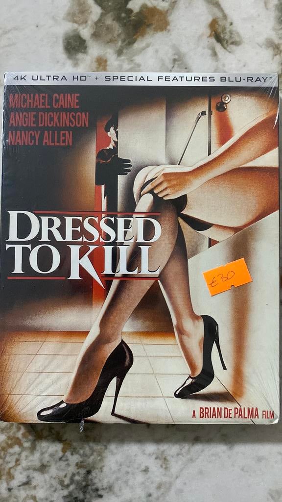 Dressed to kill 4K blu ray, Ophalen of Verzenden, Zo goed als nieuw, Thrillers en Misdaad