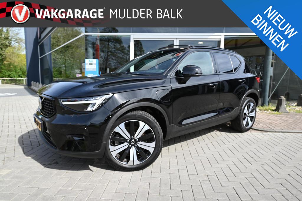 Volvo XC40 1.5 T4 Plug-in hybrid Ultimate Dark, Stof, Euro 6, Zwart, Plug-in hybride
