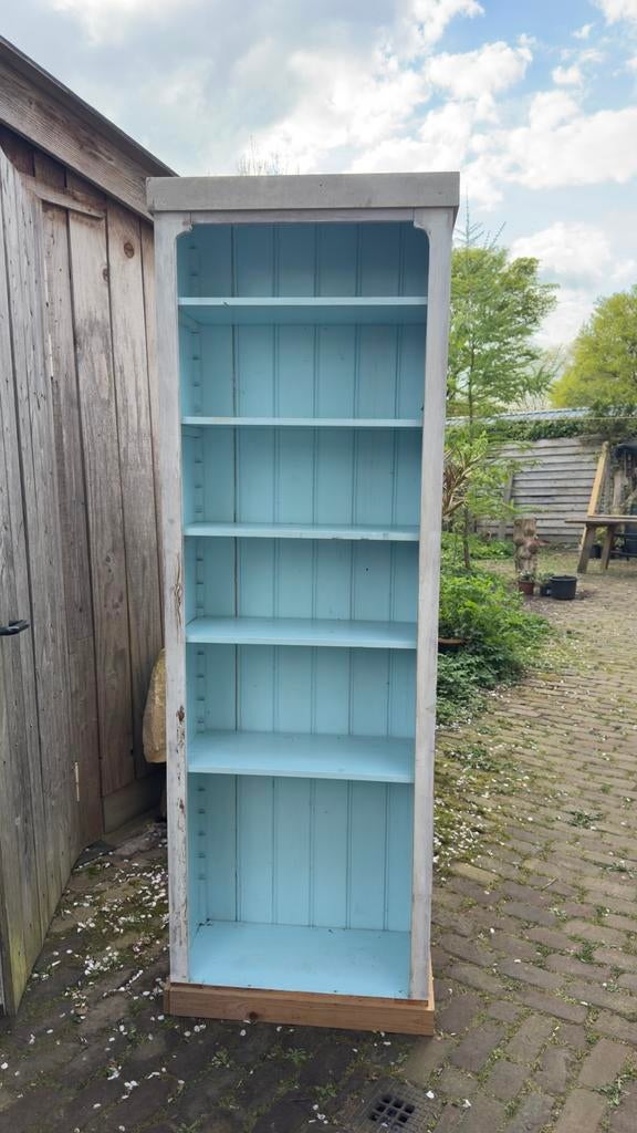 Boekenkastje, Huis en Inrichting, Kasten | Boekenkasten, Ophalen, Met plank(en), Gebruikt, 200 cm of meer