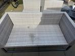 Loungeset: bank en 2 stoelen (exclusief kussens), Ophalen, 4 zitplaatsen, Gebruikt, Loungeset