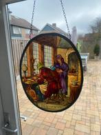 Glas in lood raamhanger 'De Goudsmit', Ophalen of Verzenden