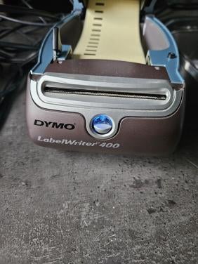 Werkende Dymo label writer 400 turbo printer met labels, Qwerty, Dymo, Ophalen of Verzenden, Zo goed als nieuw