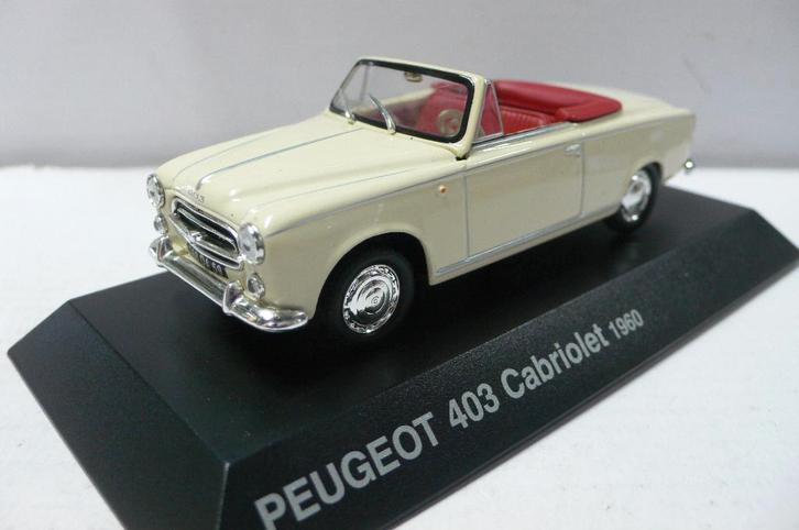 peugeot 403 cabriolet 1960-1/43-PETER FALK_COLUMBO !!!!!!!!!, Hobby en Vrije tijd, Modelauto's | 1:43, Nieuw, Auto, Overige merken