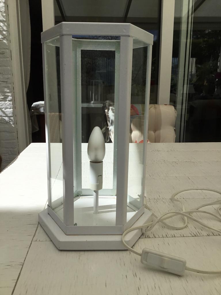 Mooie binnen of buiten lantaarn, Tuin en Terras, Buitenverlichting, Ophalen, Minder dan 50 watt, Staande lamp, Netvoeding