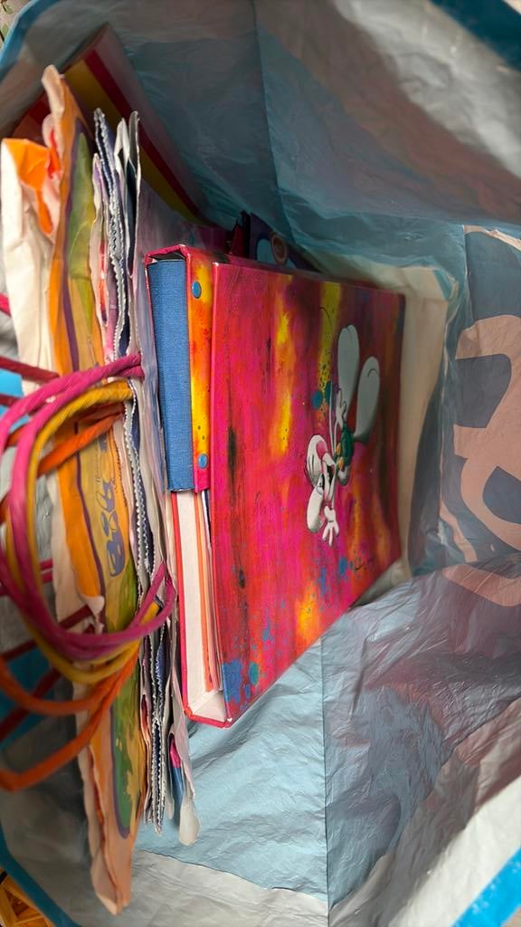 Tas met diddl spullen, Verzamelen, Diddl, Ophalen, Diddl, Gebruikt, Overige typen