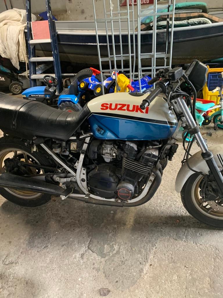 Suzuki 750 cc is verkocht, Ophalen
