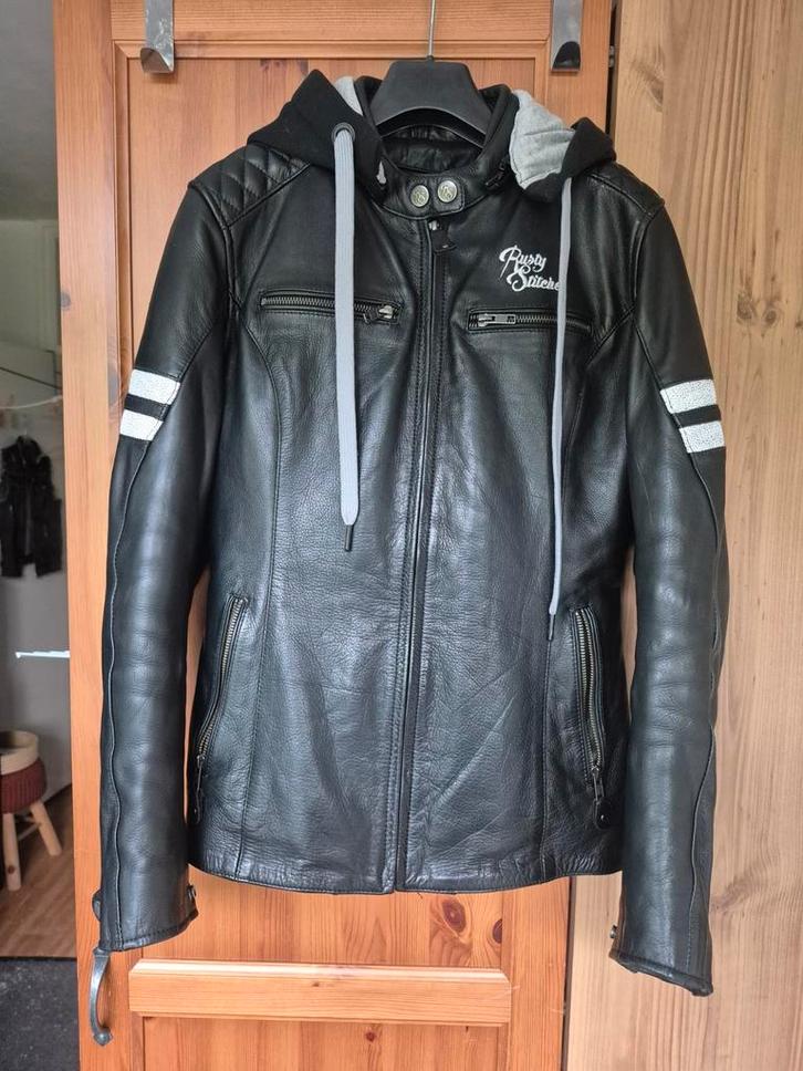 Rusty Stitches 'Joyce' leren motor jack dames 40, Motoren, Kleding | Motorkleding, Jas | leer, Dames, Tweedehands, Ophalen of Verzenden