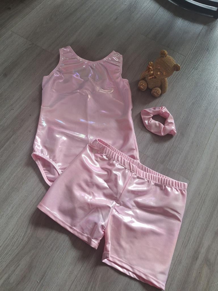 4 nieuwe turnpakjes maat 128/134, Sport en Fitness, Turnen, Nieuw, Turnpak(je), Kindermaat 122 t/m 140, Ophalen of Verzenden