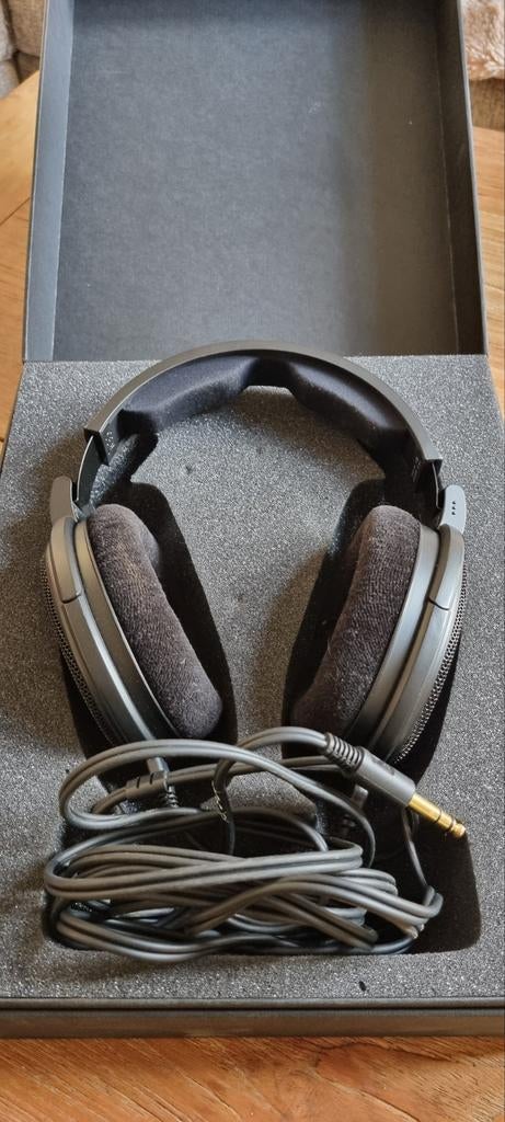 Sennheiser koptelefoon met EarMen versterker, Audio, Tv en Foto, Koptelefoons, Ophalen of Verzenden, Zo goed als nieuw, Sennheiser