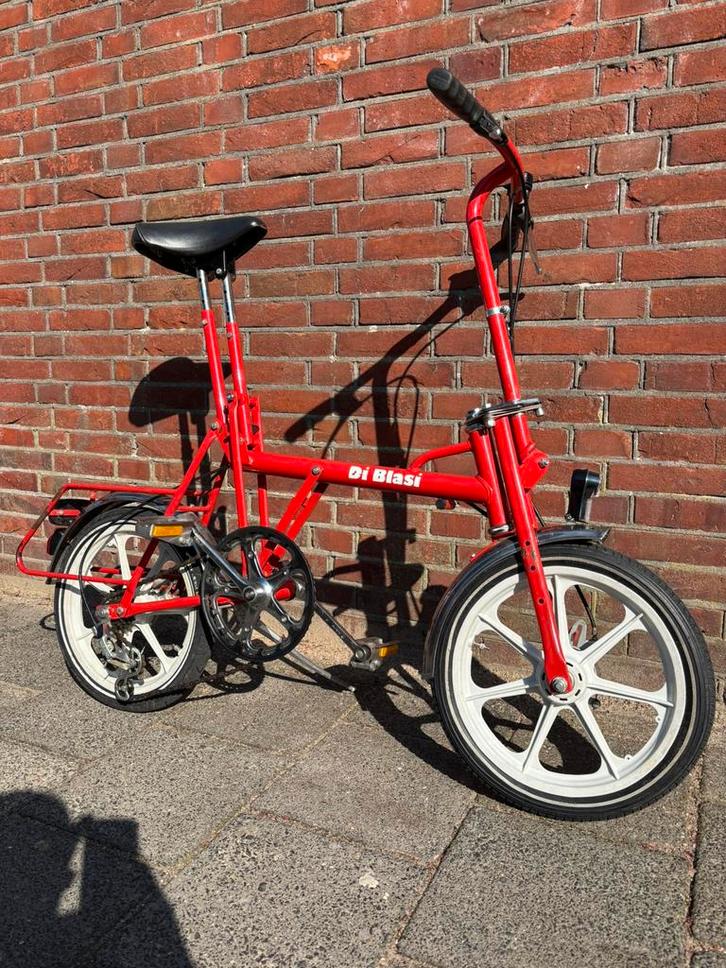 Di Blasi vouwfiets - zeer compact!, Fietsen en Brommers, Fietsen | Vouwfietsen, Gebruikt, Totaal opvouwbaar, Versnellingen, Ophalen