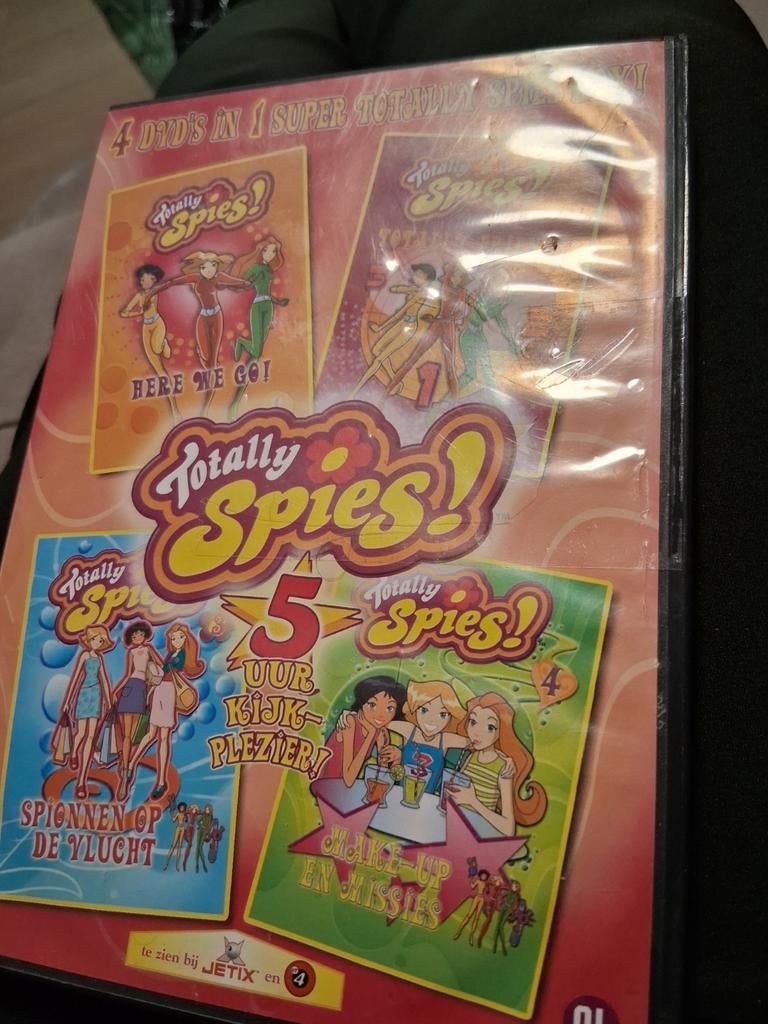 Totally Spies! 4 DVD's in 1 Super Totally Spies Box, Cd's en Dvd's, Avontuur, Alle leeftijden, Boxset, Ophalen of Verzenden