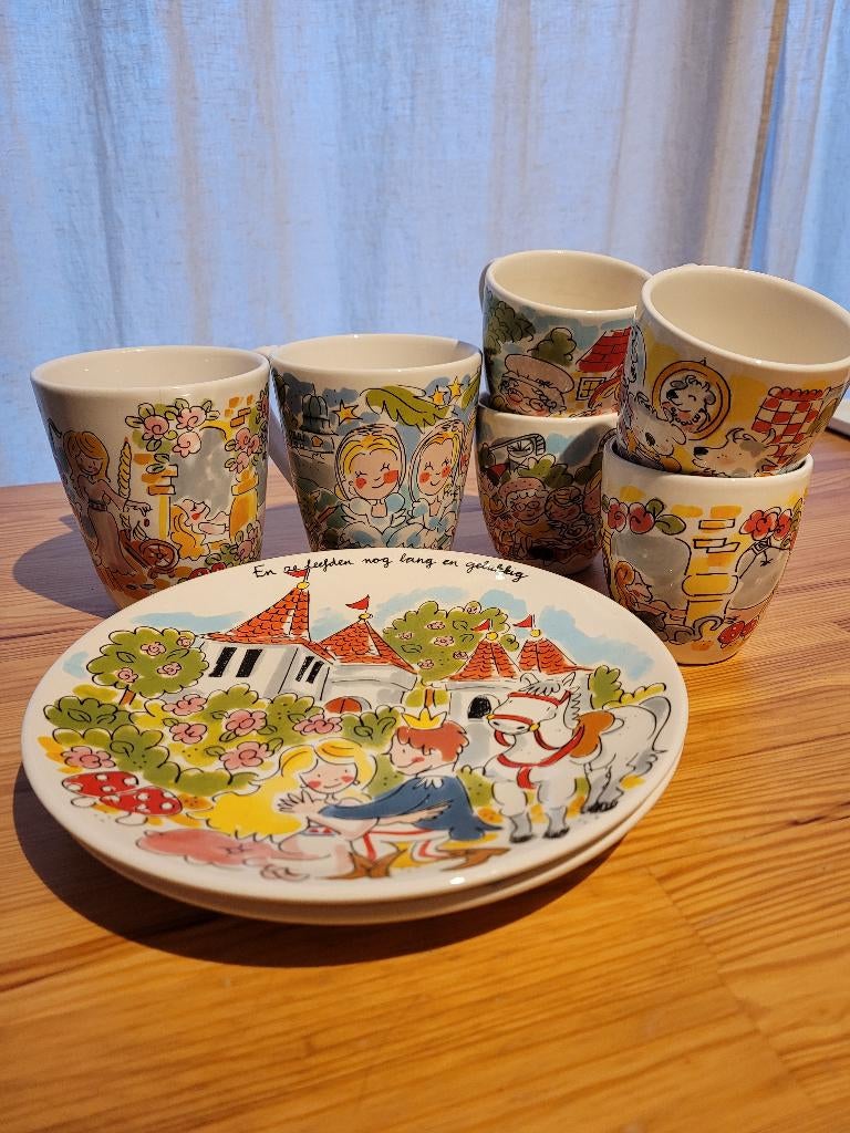 Blond Amsterdam Efteling servies, Ophalen, Gebruikt, Blond Amsterdam, Kop(pen) en/of Schotel(s)