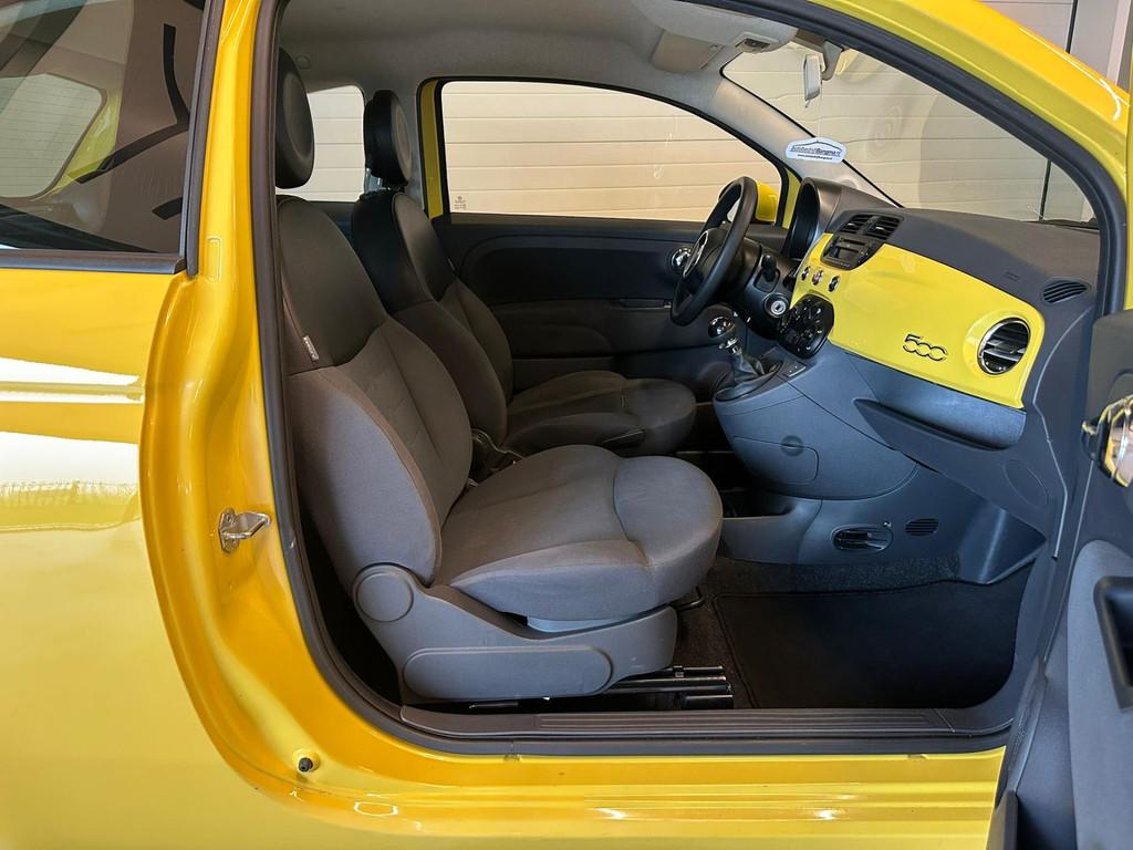 Fiat 500 1.2 POP-uitv/AIRCONDITIONING/LM-VELGEN/STUURBEKRACH, Voorwielaandrijving, Stof, Gebruikt, 840 kg