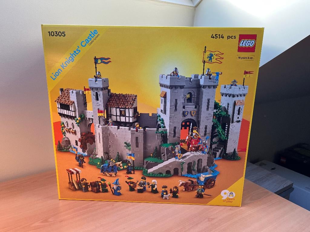 Lego ridder kasteel set 10305, Kinderen en Baby's, Lego, Nieuw, Ophalen of Verzenden, Castle