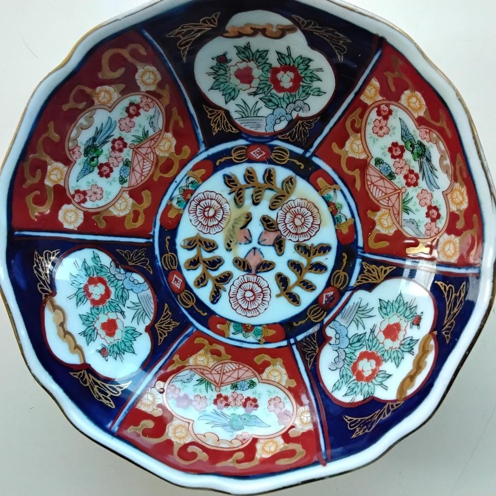 Gold Imari handgeschilderd schaaltje, Ophalen of Verzenden