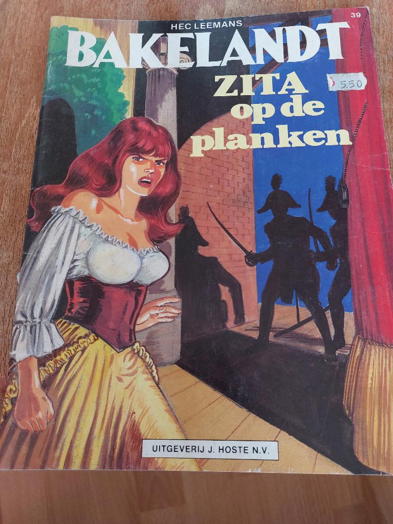 Bakelandt, Zita op de planken, Boeken, Eén stripboek, Ophalen of Verzenden