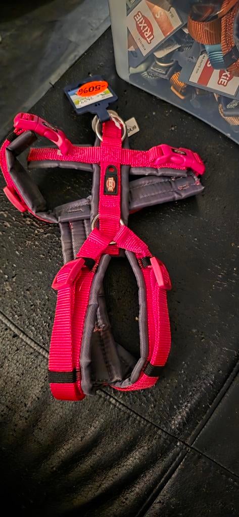 Trixie hondentuigje rood Small-medium 44-53 mm/20 mm, Ophalen of Verzenden, Nieuw