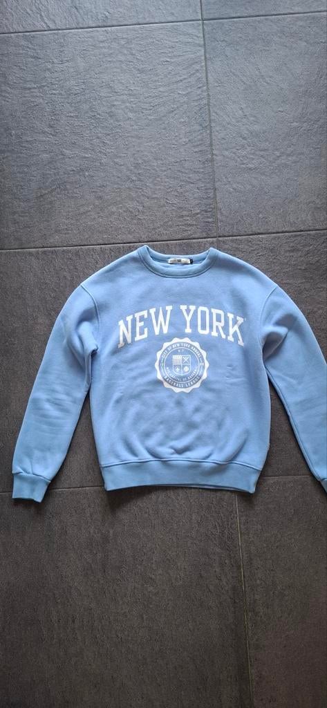 America Today sweater New York lichtblauw XS, Blauw, Ophalen of Verzenden, Zo goed als nieuw, Maat 34 (XS) of kleiner