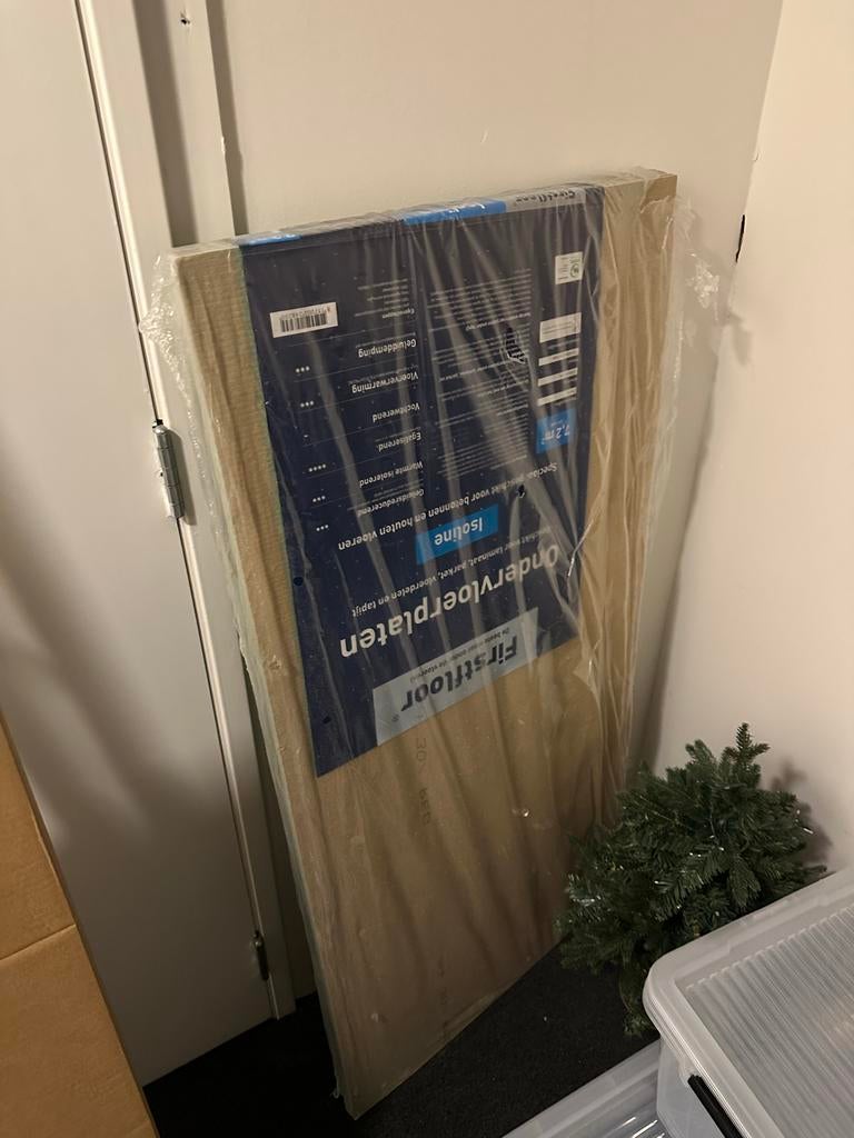 Isolerende ondervloerplaten - aangebroken verpakking, Ophalen, Overige materialen, 30 cm of meer, Overige typen