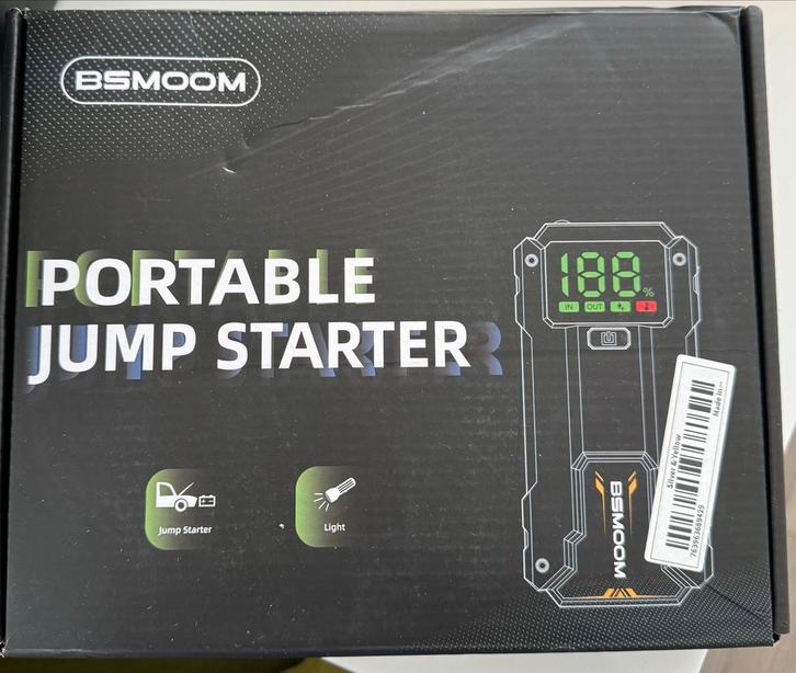 BSMOOM Draagbare Jump Starter, Auto diversen, Auto-accessoires, Zo goed als nieuw, Ophalen of Verzenden