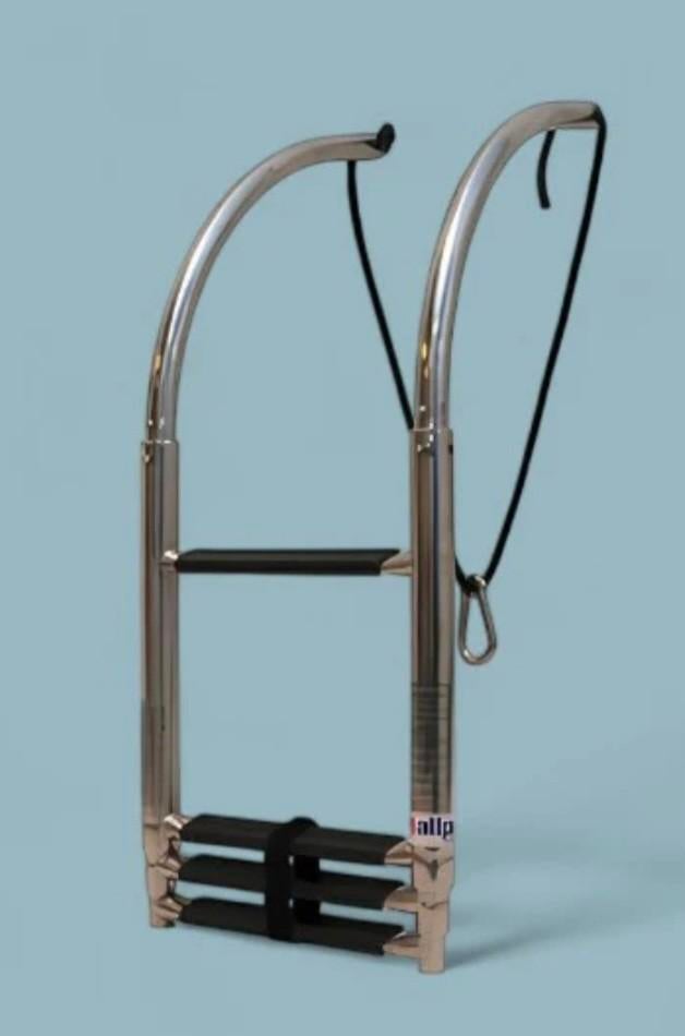 RVS Zwemtrap voor Rubberboot - 4 Treden, Ophalen of Verzenden, Overige typen