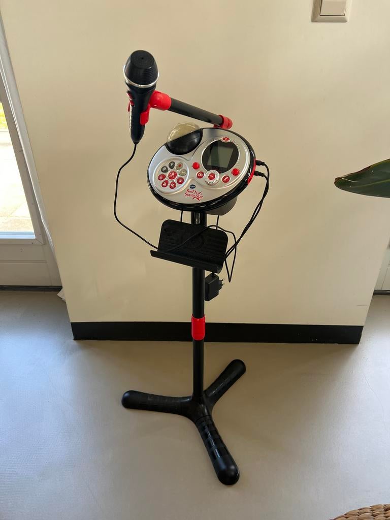 VTech Kidi Super Star Karaoke Set met Microfoon, Ophalen of Verzenden, Zo goed als nieuw, Complete set