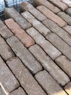 Partij 11 Gebakken waalformaat bezand getrom mangaan, Ophalen, Nieuw, Overige materialen, Klinkers