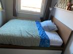 IKEA Malm bed 160x200cm (zonder lades), Ophalen, Gebruikt, Bruin, Tweepersoons