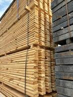 Tijdelijke bekisting damwand planken grenen 4 en 5 cm dik, Doe-het-zelf en Verbouw, Hout en Planken, 25 tot 50 mm, Grenen, Nieuw