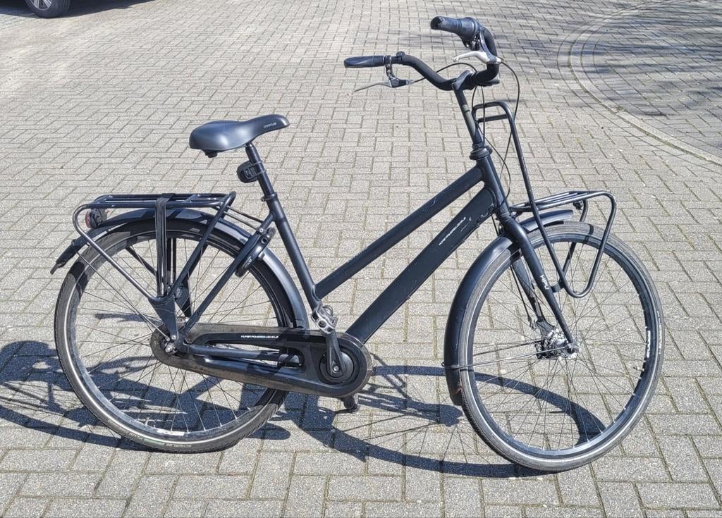 Cortina transportfiets, Ophalen, Gebruikt