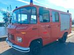 mercedes 608D brandweerbus 1980 BELASTINGVRIJ diesel 5bak, Overige carrosserieën, Mercedes-Benz, Grijs, Rood