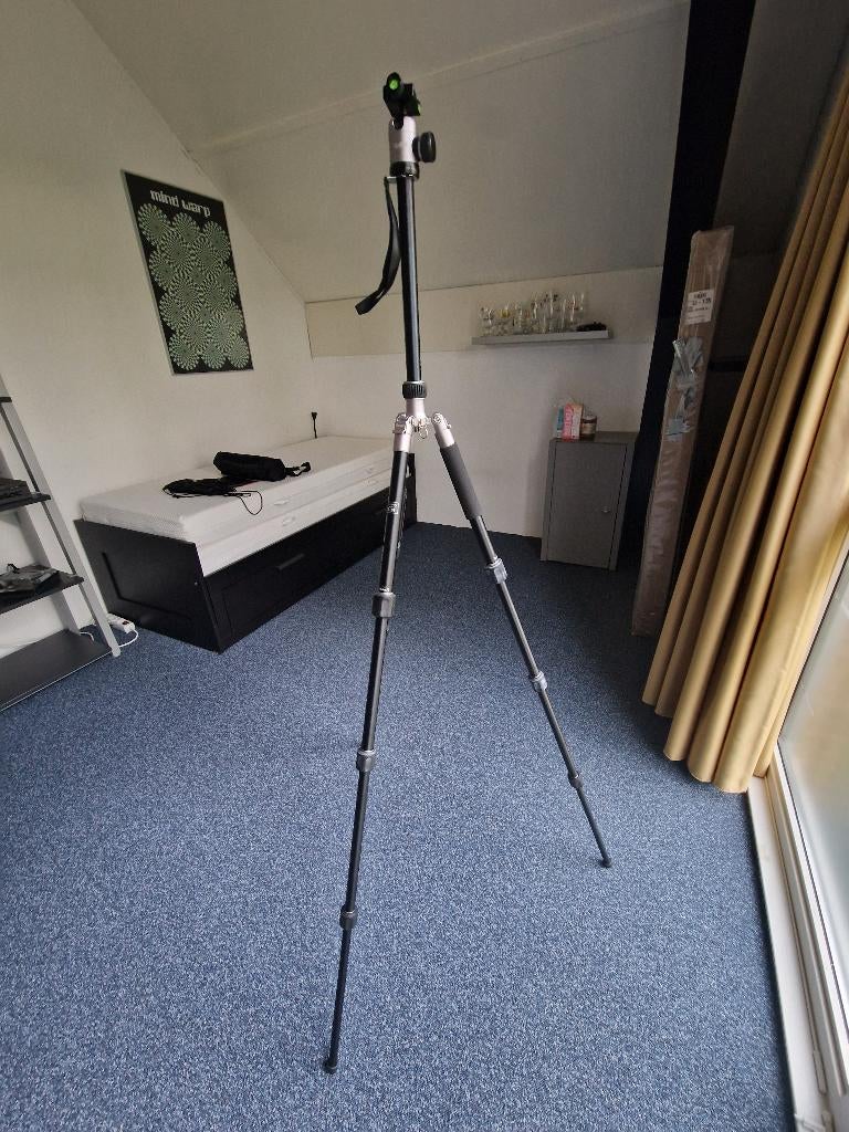 Rollei tripod C5i, Zo goed als nieuw, 150 tot 175 cm, Met balhoofd, Ophalen of Verzenden