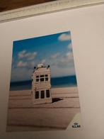 KLM. MINIATUUR HUISJE  DELFTS BLAUW Gevuld met Bols jenever, Ophalen of Verzenden, 1980 tot heden, Overige thema's