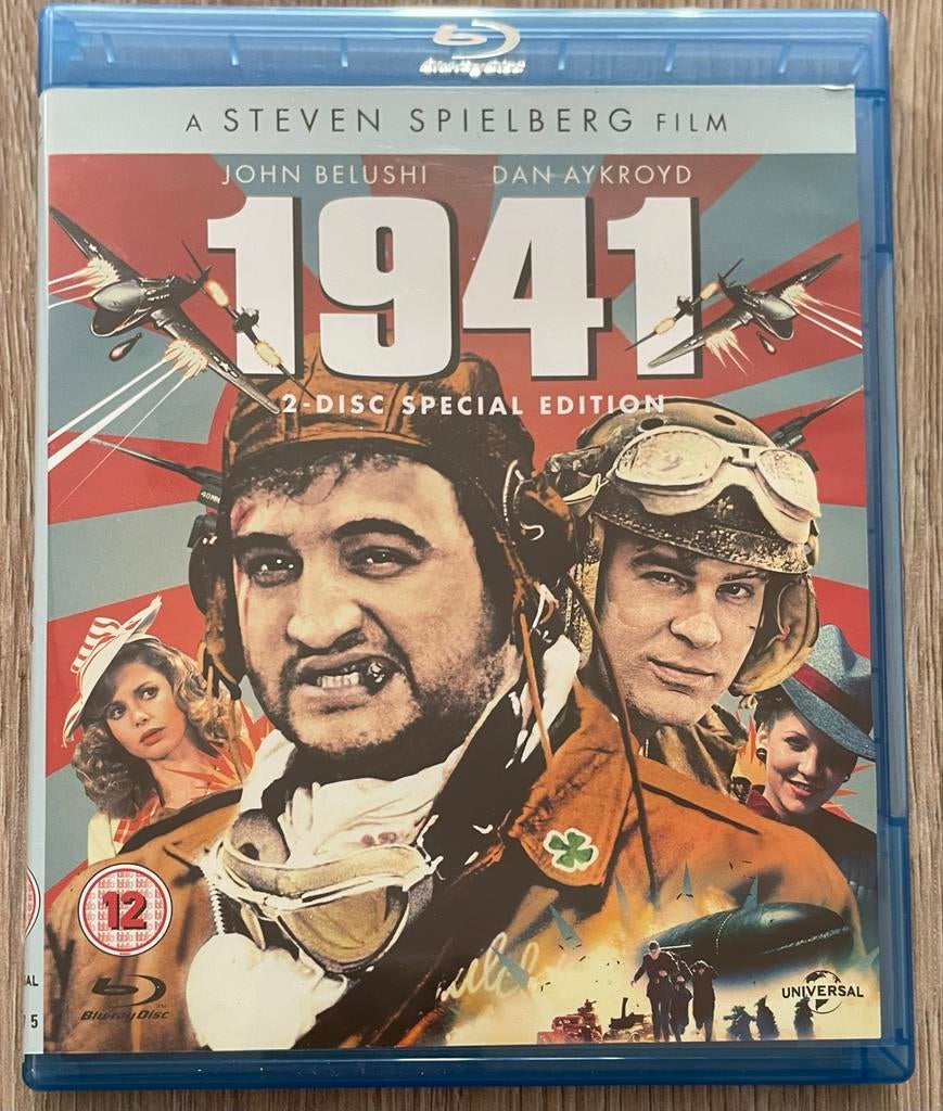 2x Blu-ray 1941 Steven Spielberg John Belushi Nederlands Ond, Ophalen of Verzenden, Gebruikt, Humor en Cabaret, Boxset