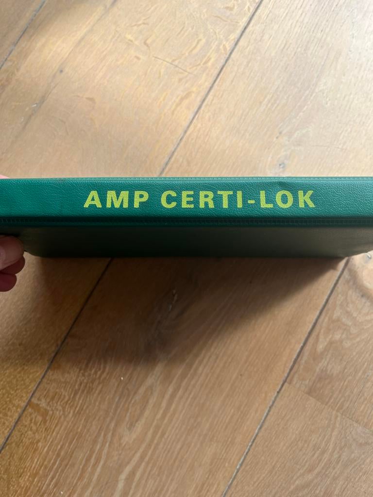 AMP Certi-Lok krimptang in koffer, Ophalen of Verzenden, Gebruikt