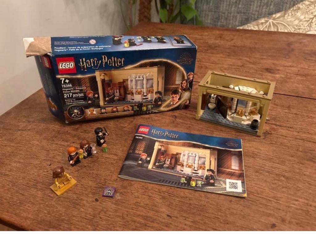 Lego Harry Potter 76386 Polyjuice Potion Mistake compleet, Kinderen en Baby's, Speelgoed | Duplo en Lego, Gebruikt, Lego, Harry Potter
