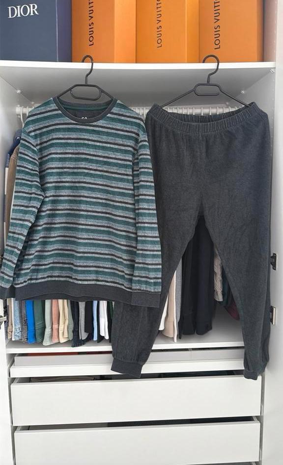 Pyjama set heren maat s/m van C&A, Kleding | Heren, Pyjama's, Ophalen of Verzenden, Nieuw, Maat 48/50 (M)