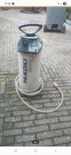 Hikoki WPT10 Drukspuit voor Bandenzaag - 10L, Ophalen of Verzenden, Gebruikt