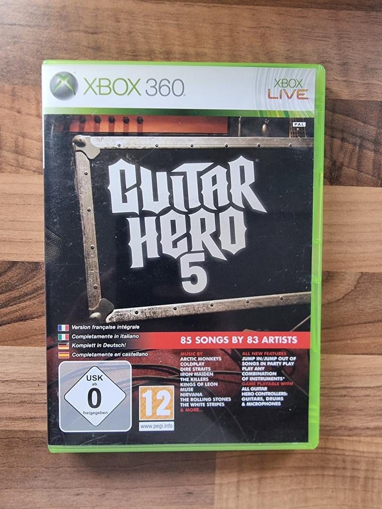 Guitar Hero 5, Muziek, 1 speler, Ophalen of Verzenden, Zo goed als nieuw