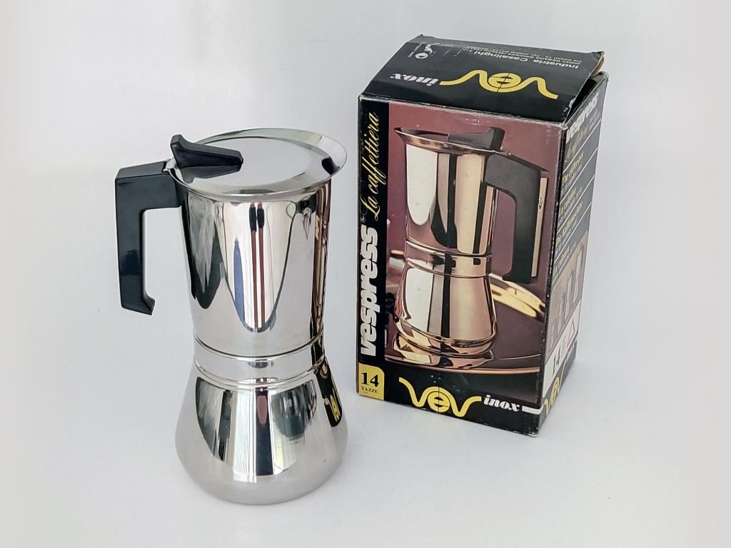 percolator Vespress La Caffettiera, Verzenden, Zo goed als nieuw, Espresso apparaat